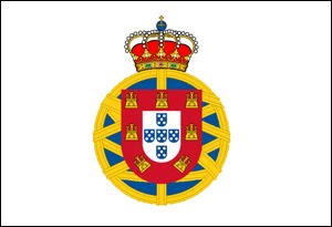 Bandeira do Reino Unido de Portugal, Brasil e Algarves.