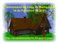 Selo de 3º aniversário do blog da CASA DA MARIQUINHAS COM LÍRIOS E HISTÓRIAS da Mariazita