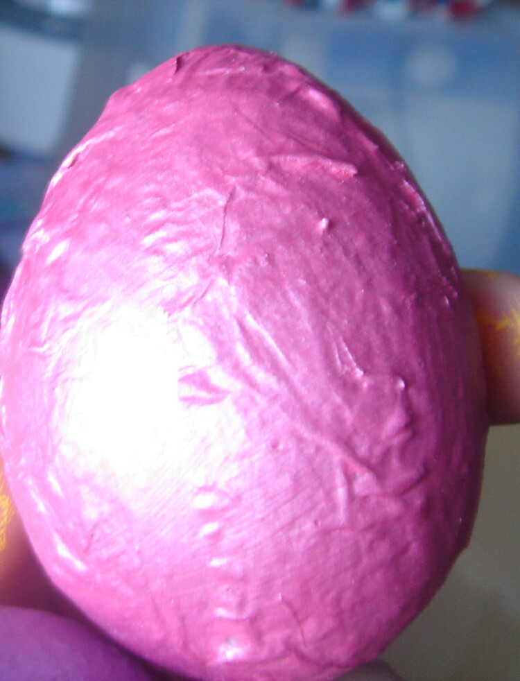 paper mache egg