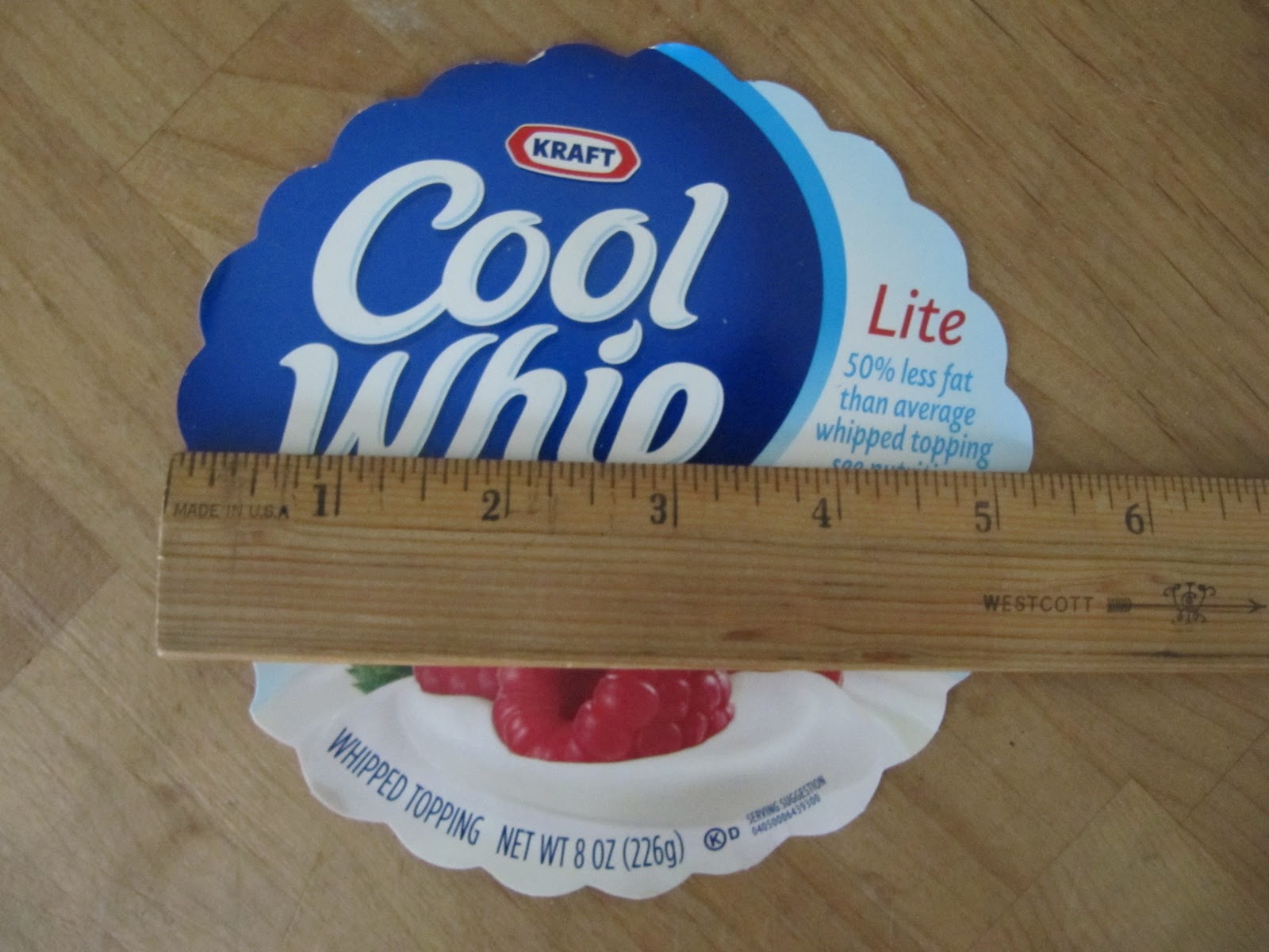 Sew Many Ways... Tool Time Tuesday...Personalized Cool Whip Container