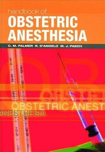 Handbook Obstetric Anesthesia