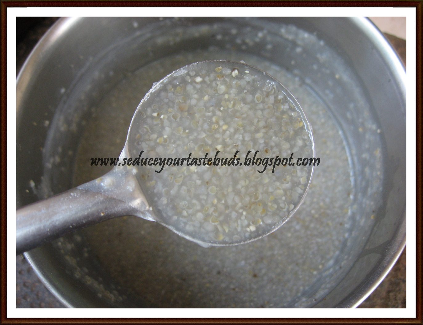 Kambu Saadham & Kambu Koolz Bajra 'rice' & Porridge Seduce Your