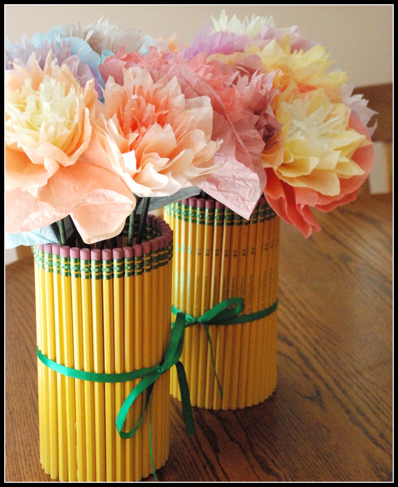 Homemade Serenity Make It! Number 2 Pencil Vase