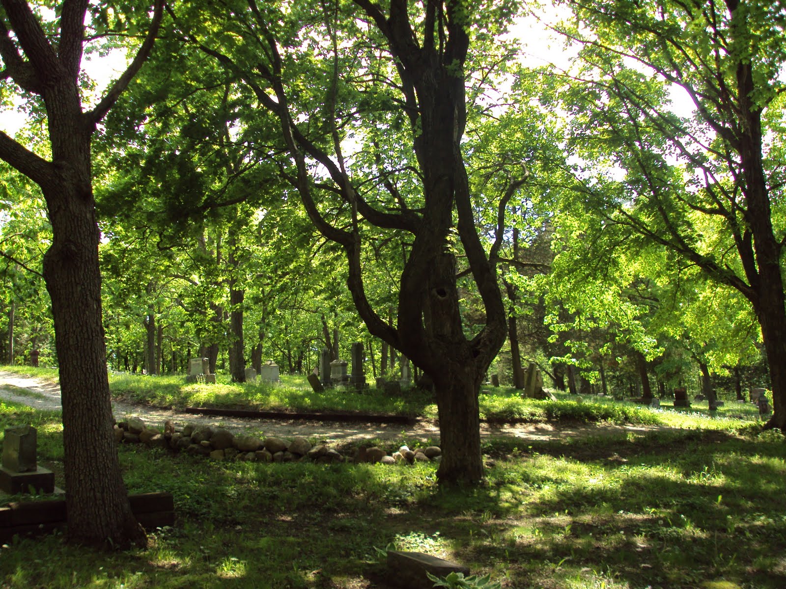 Under the Cellar Door Glenbeulah Graveyard (Glenbeulah)