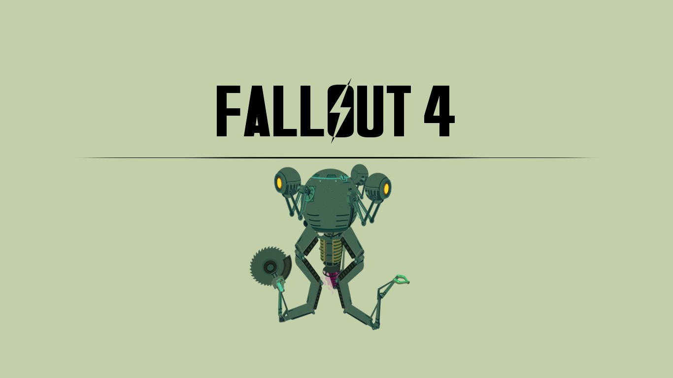 Fallout 4 character wallpaper