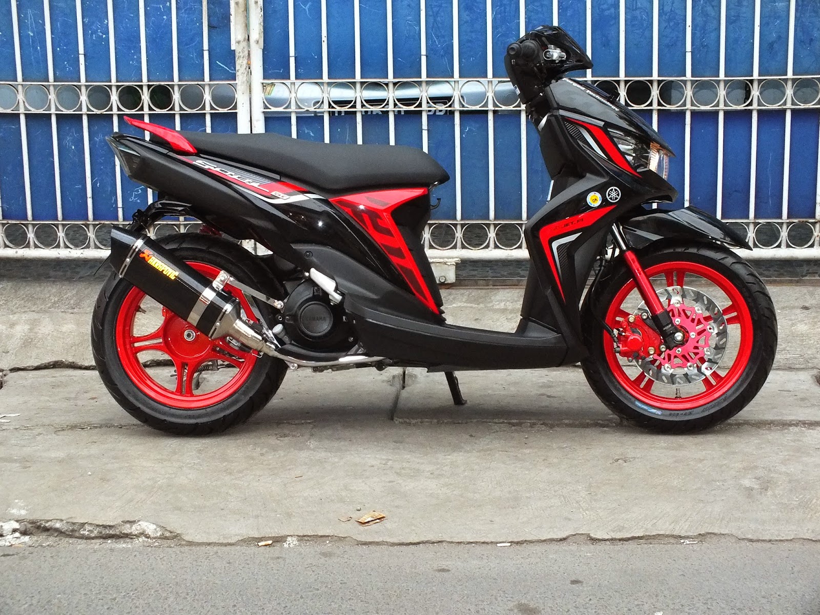 ide modifikasi mio gt velg 14