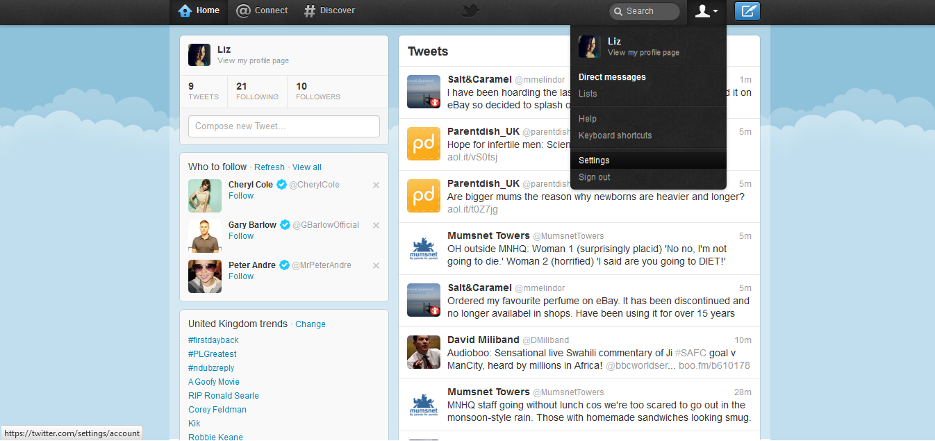 Social Net Research Twitter Privacy Settings A “HowTo” Guide