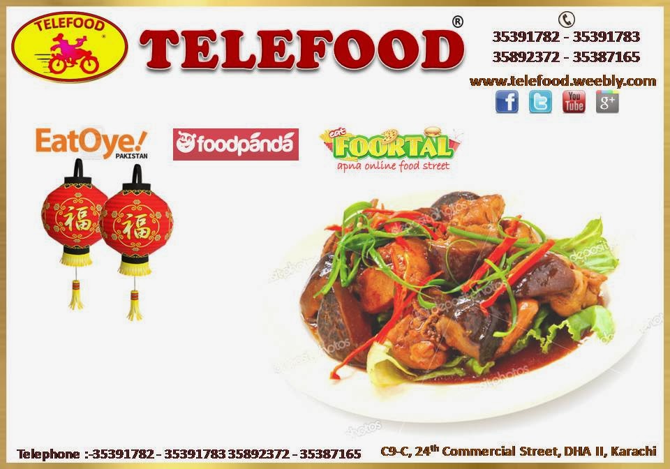 Food home delivery restaurants and outlets in Karachi