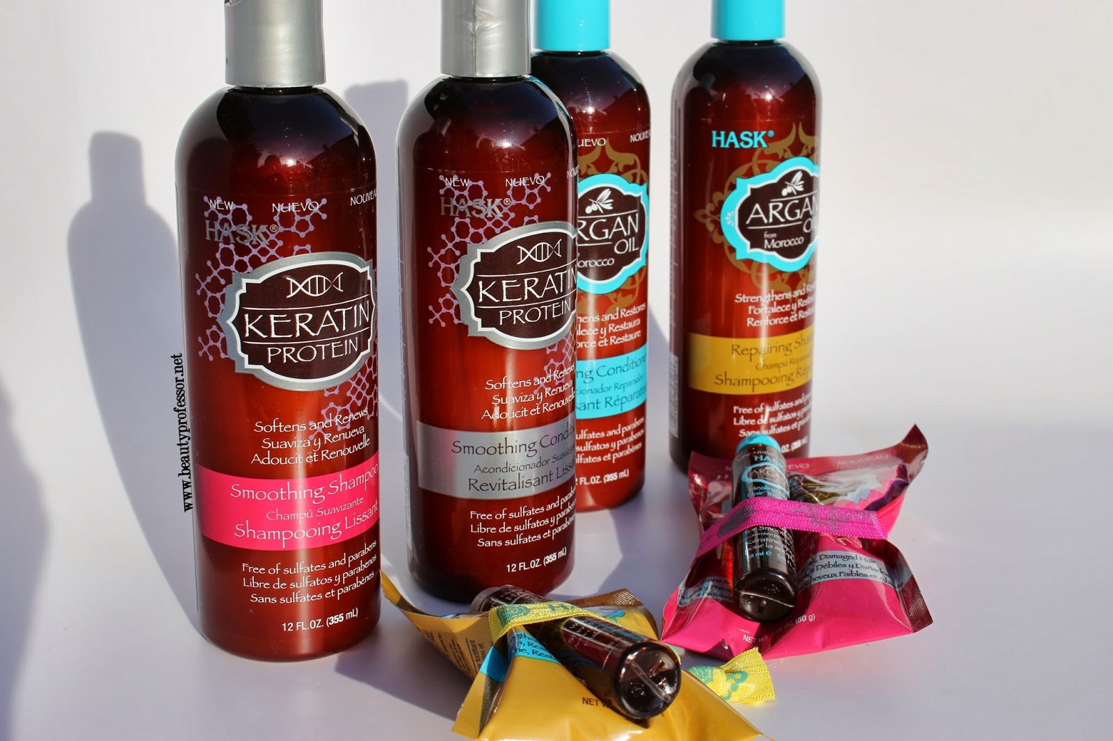 Beauty Professor Hask Keratin Protein and Argan Oil Haircare...Smooth
