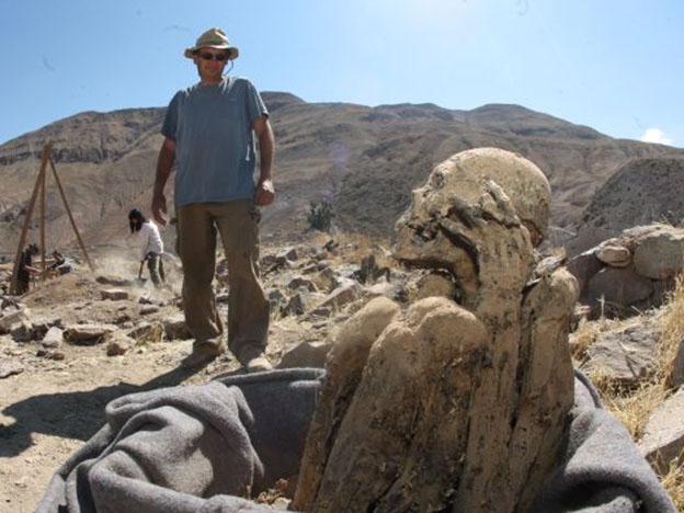 L'actualité archéologique de la semaine, 9 septembre - 15 septembre 2013 Une+momie+Inca+d%C3%A9couverte+dans+le+Sud+du+P%C3%A9rou