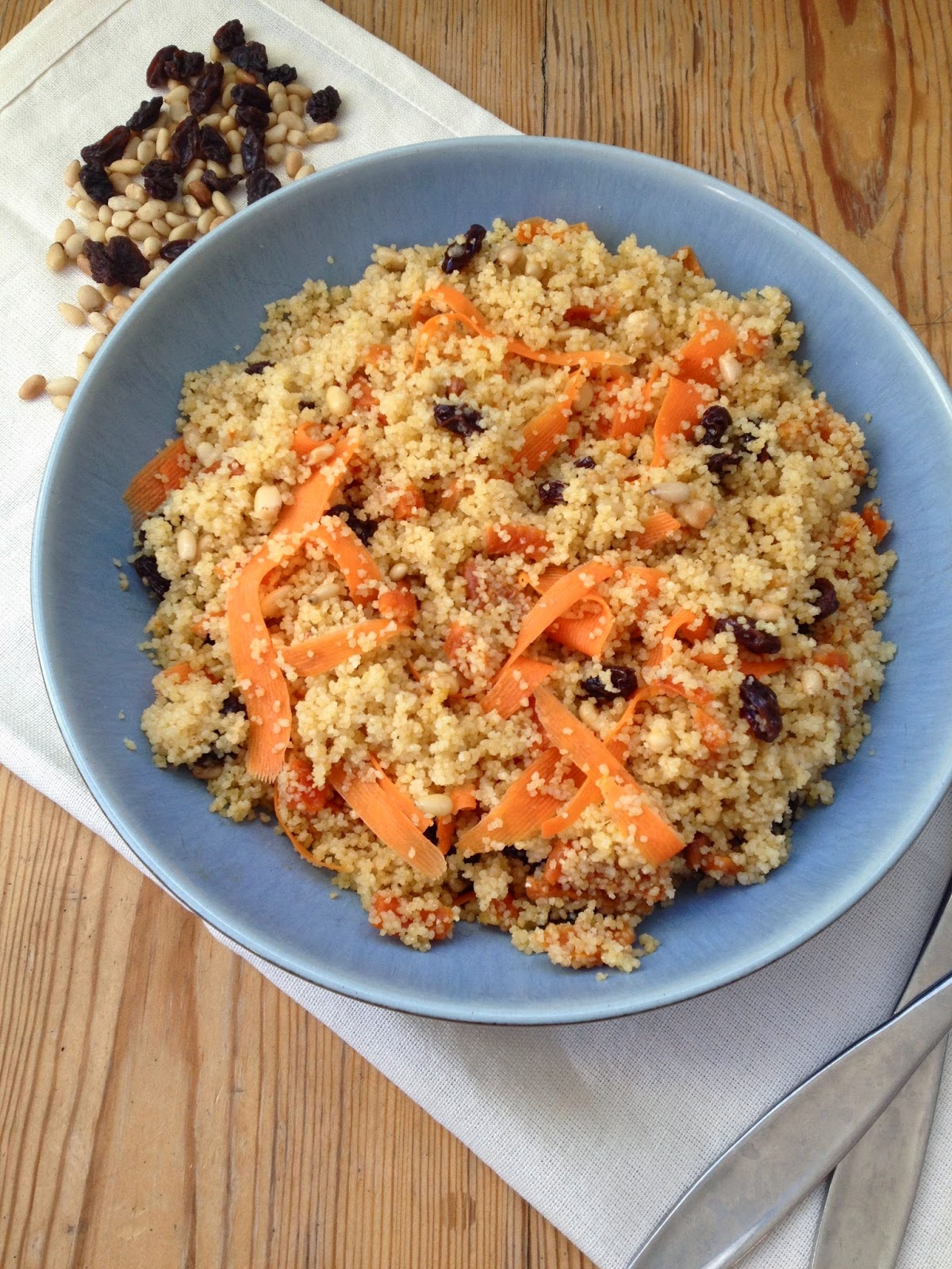 Orange and Dried Apricot Couscous