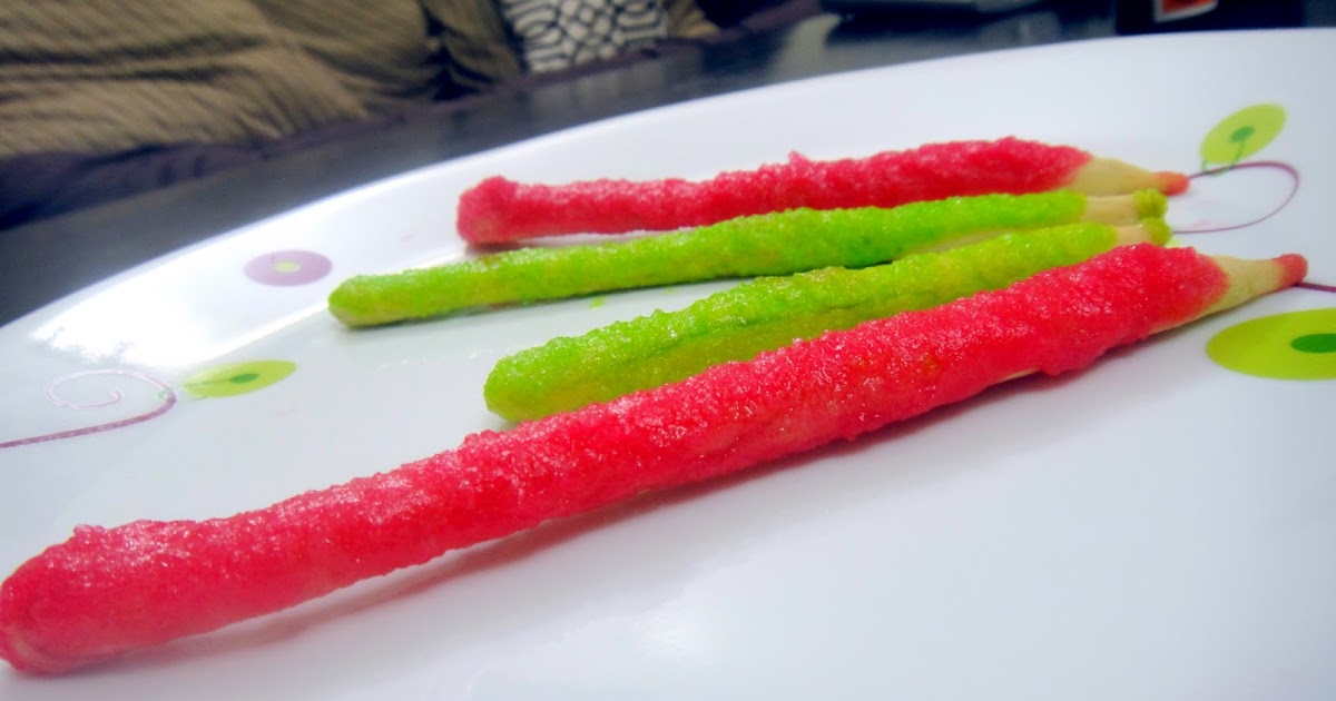 Get Set Bake... Edible Pencils