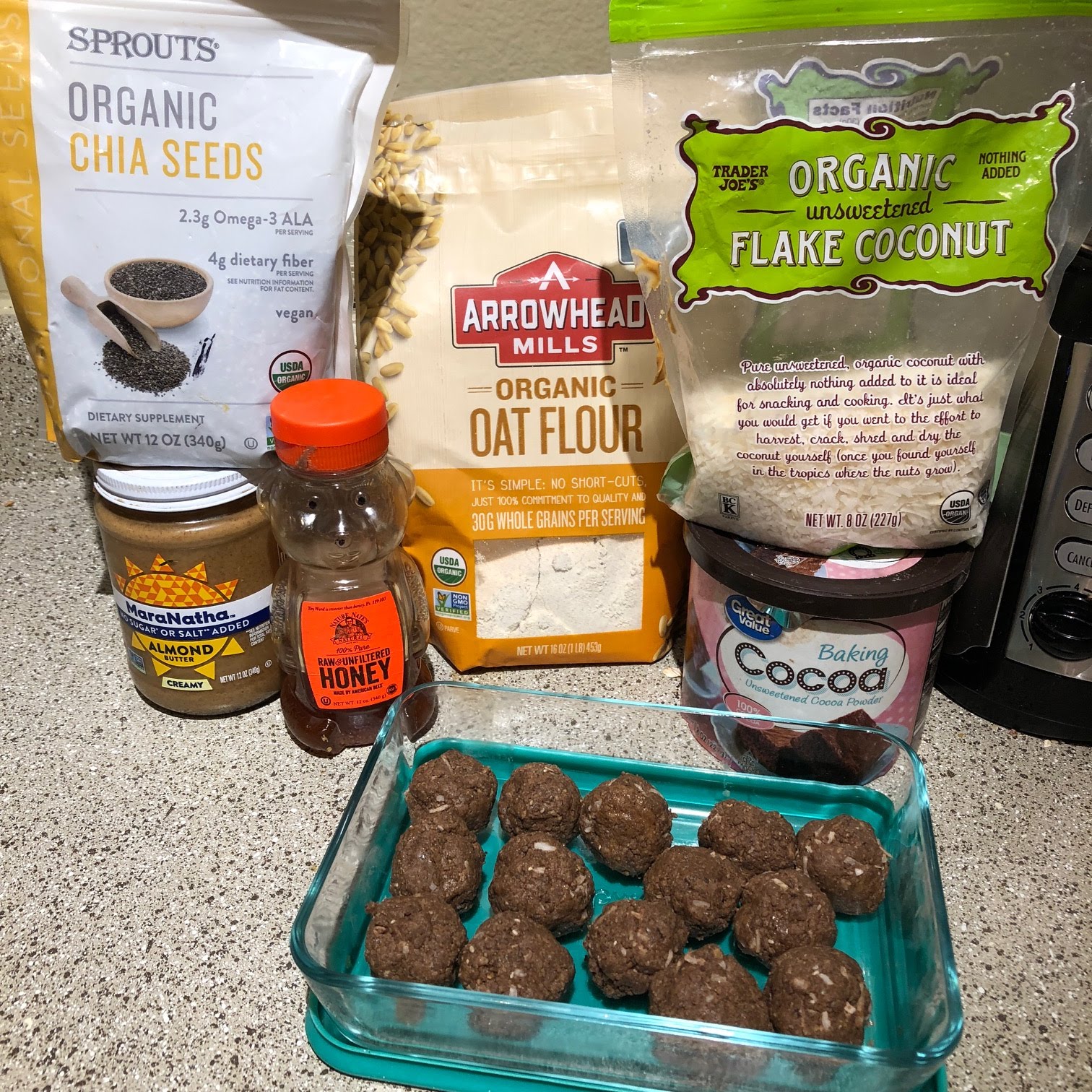 PB + Cocoa Protein Bites MjFit