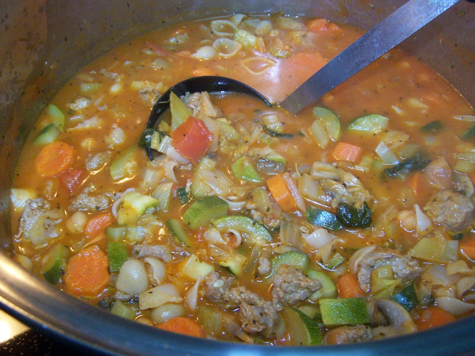 Gluten Free Minestrone Soup Recipe - Skinny GF Chef healthy and great