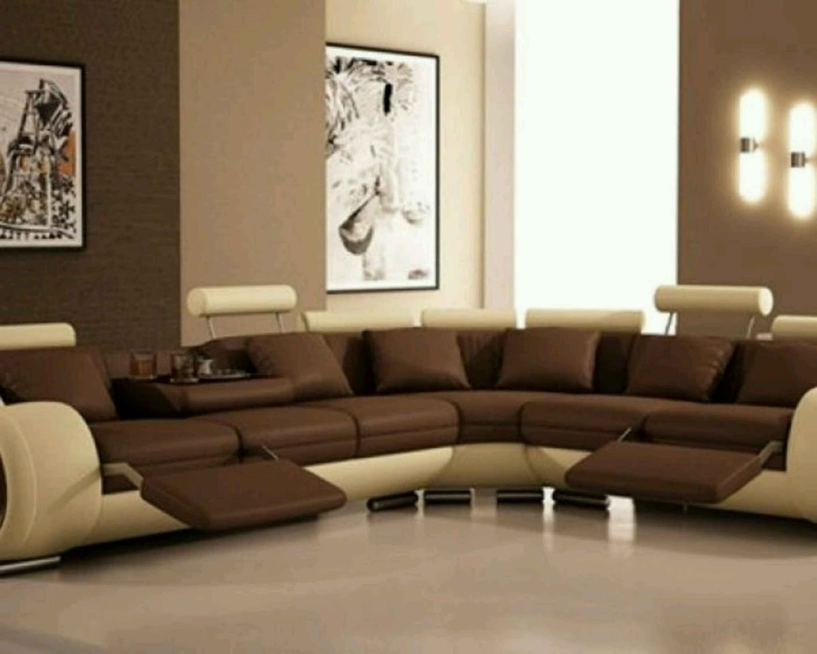 Renovation World : Beautiful Sofa Set Designs with Great Color Combination