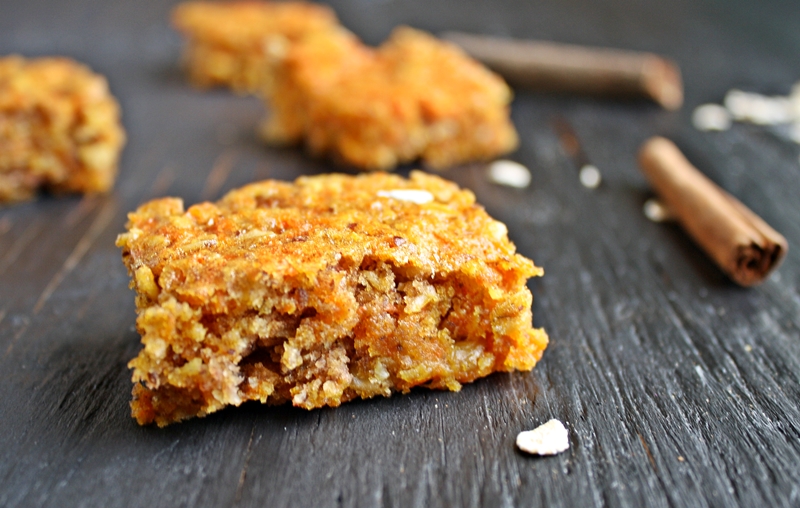 Versatile Vegetarian Kitchen Vegan Carrot Oat Bars