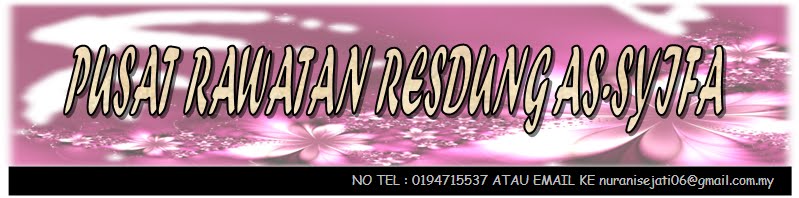 PUSAT RAWATAN RESDUNG & SPA TRADISIONAL