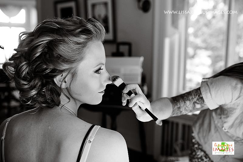 Outdoor Wedding Romantic Updo And Pretty Bridal Makeup