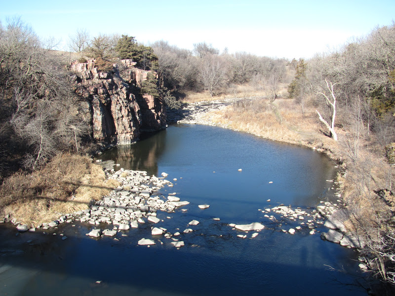 Hiking Sioux Falls Palisades State Park Split Rock Creek Trail