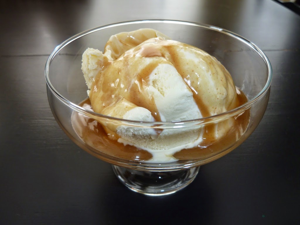 Eating It Up Peanut Butter Sauce {for Ice Cream}