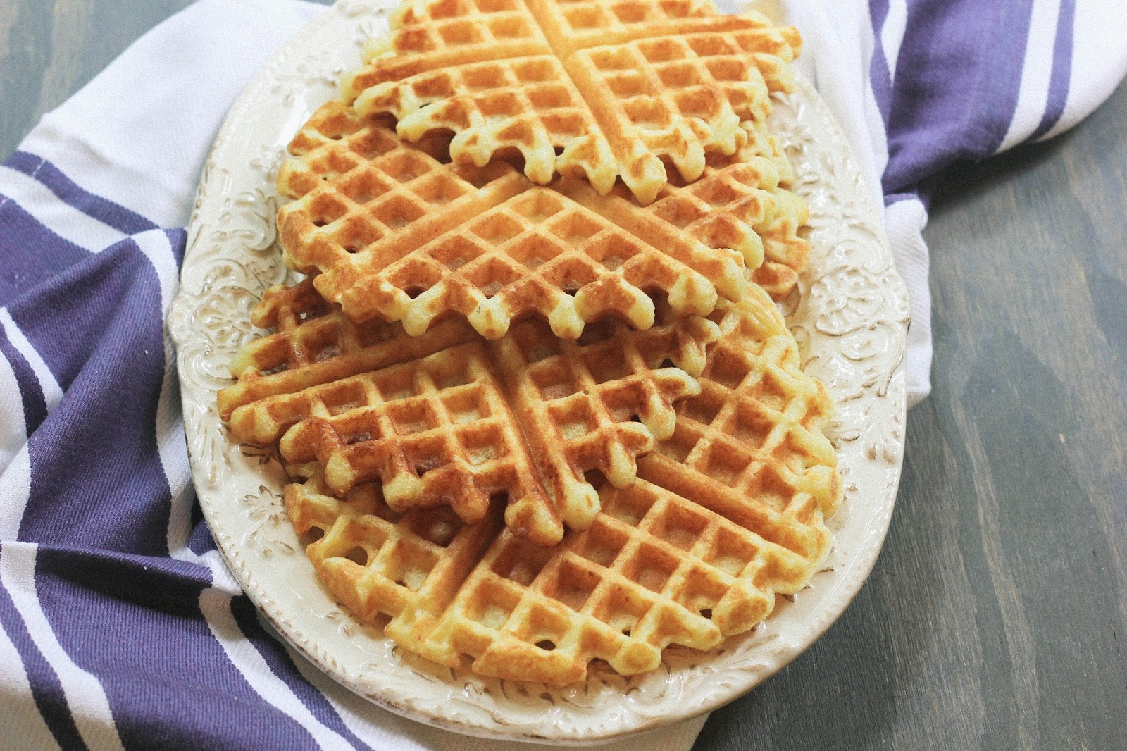 Buttermilk & Grits Waffles — Southern Soufflé's