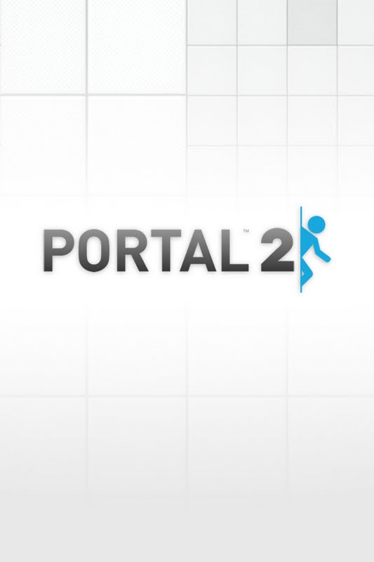 portal 2 logo. portal 2 logo font.