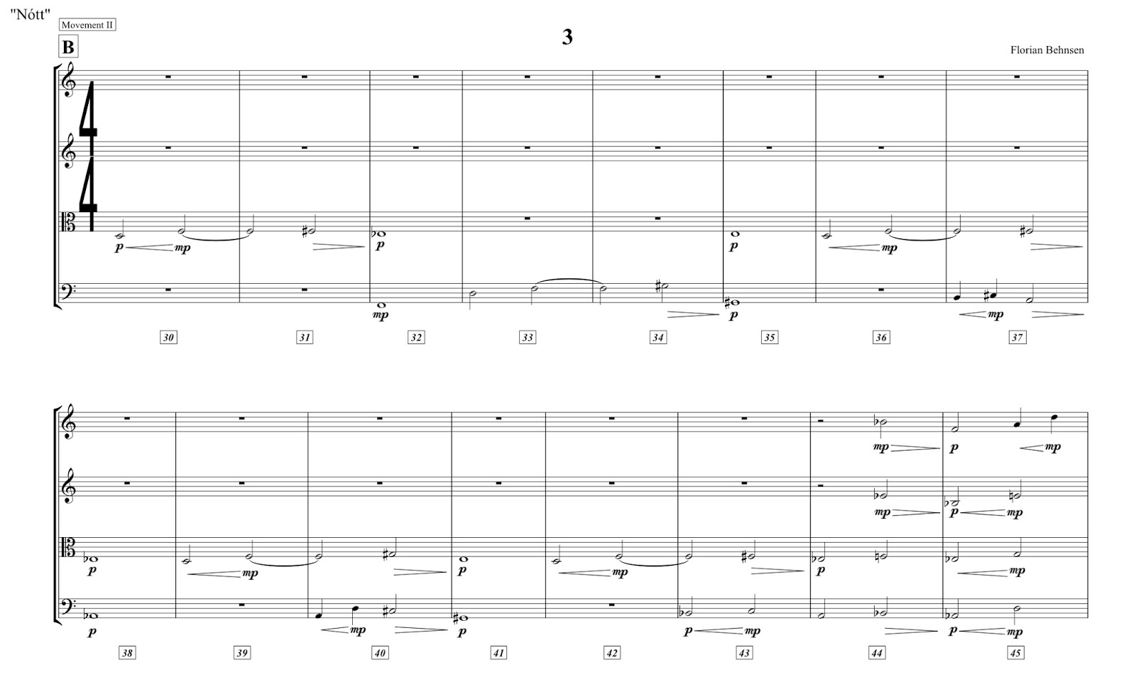 what is a movement in musical composition