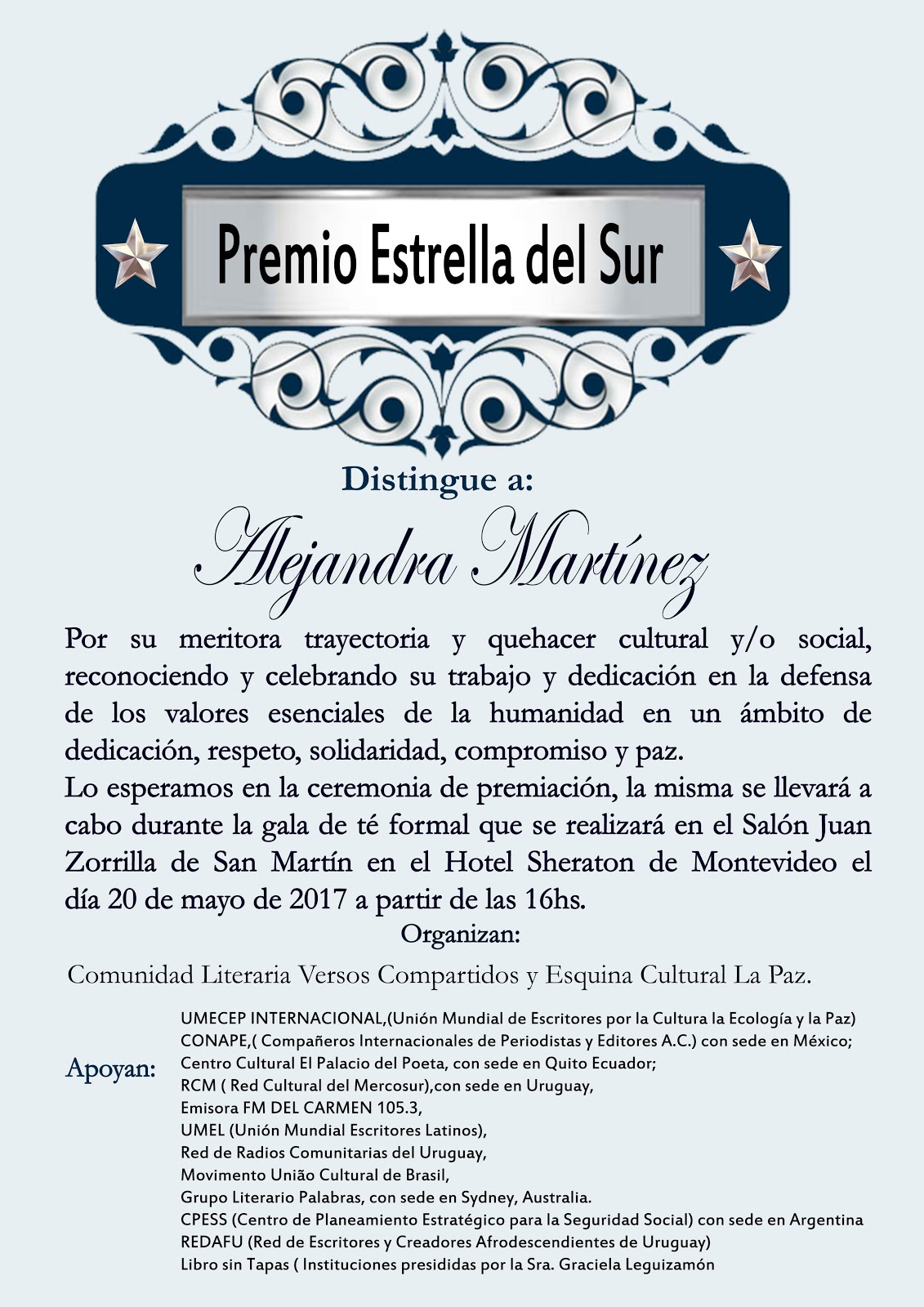 Premio Estrella Del Sur