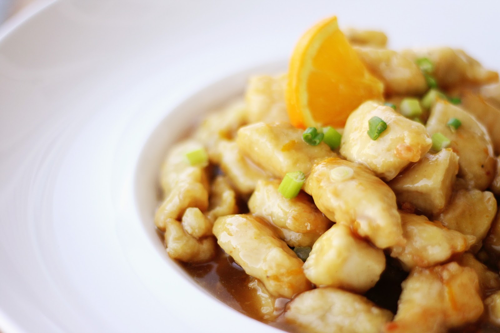 Naughty Carbs Orange Chicken (Low Carb/Low Fat)