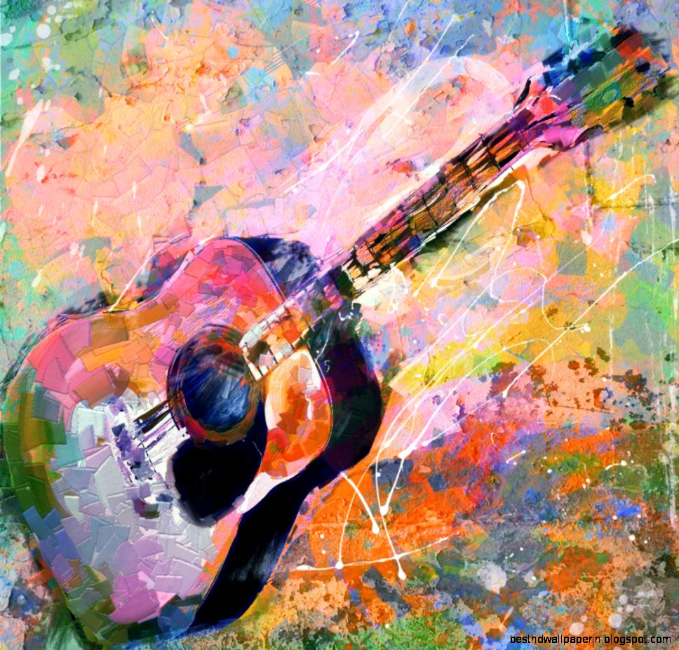 My painted guitar by DigitalHyperGFX on DeviantArt My painted guitar by DigitalHyperGFX on DeviantArt