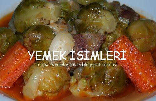 brüksel lahana yemeği pişirme süresi YEMEK PİŞİRME SÜRELERİ