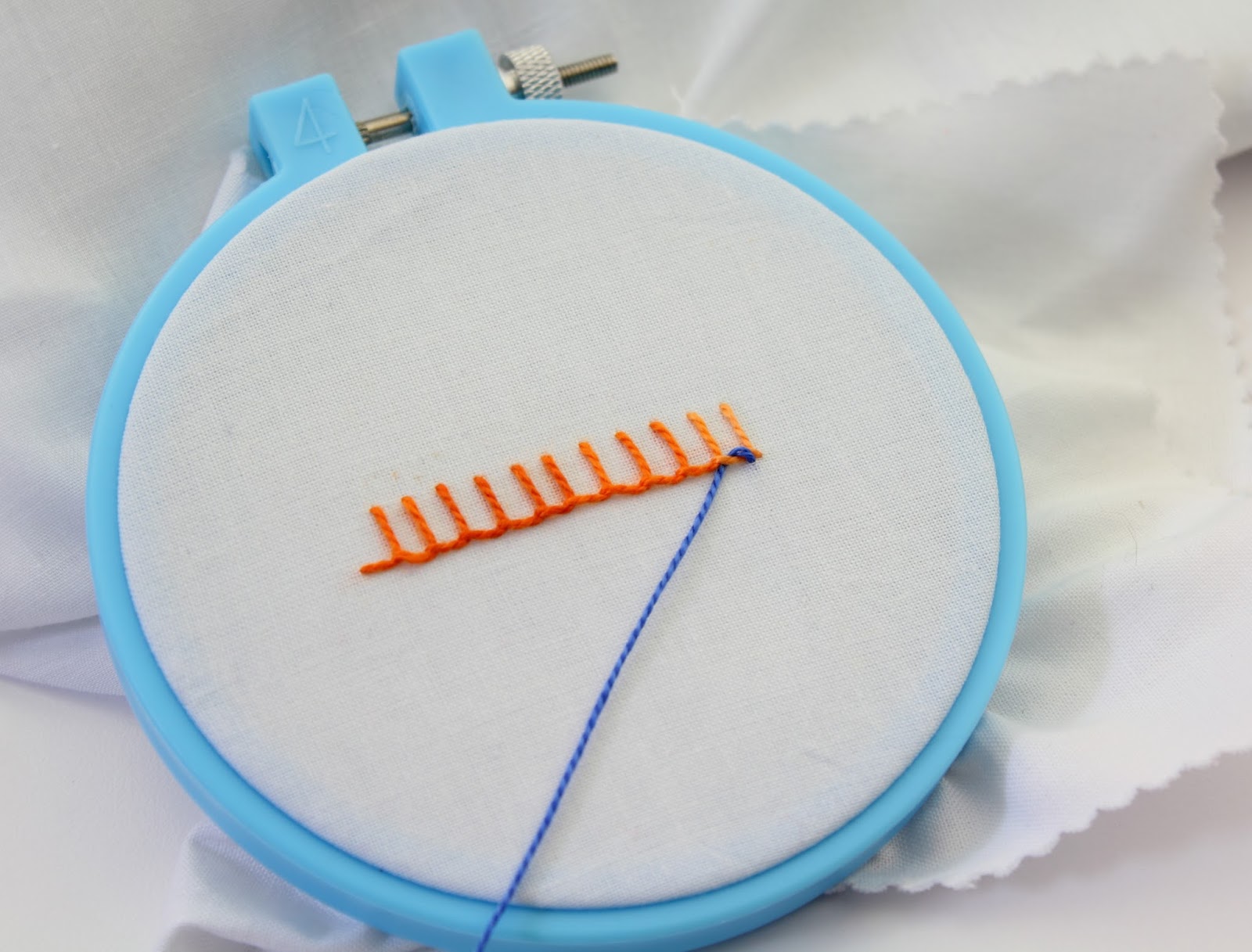 big B Whipped Blanket Stitch