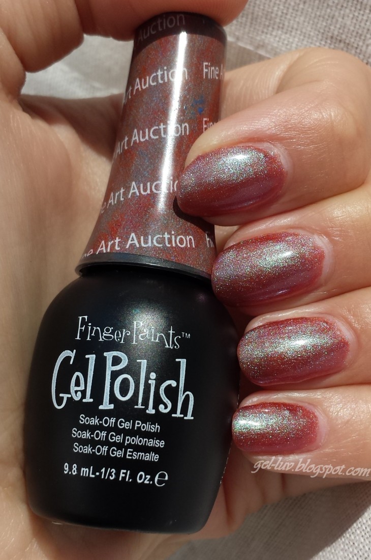 GelLuv A GEL Polish Blog! Fingerpaints "Fine Art Auction"