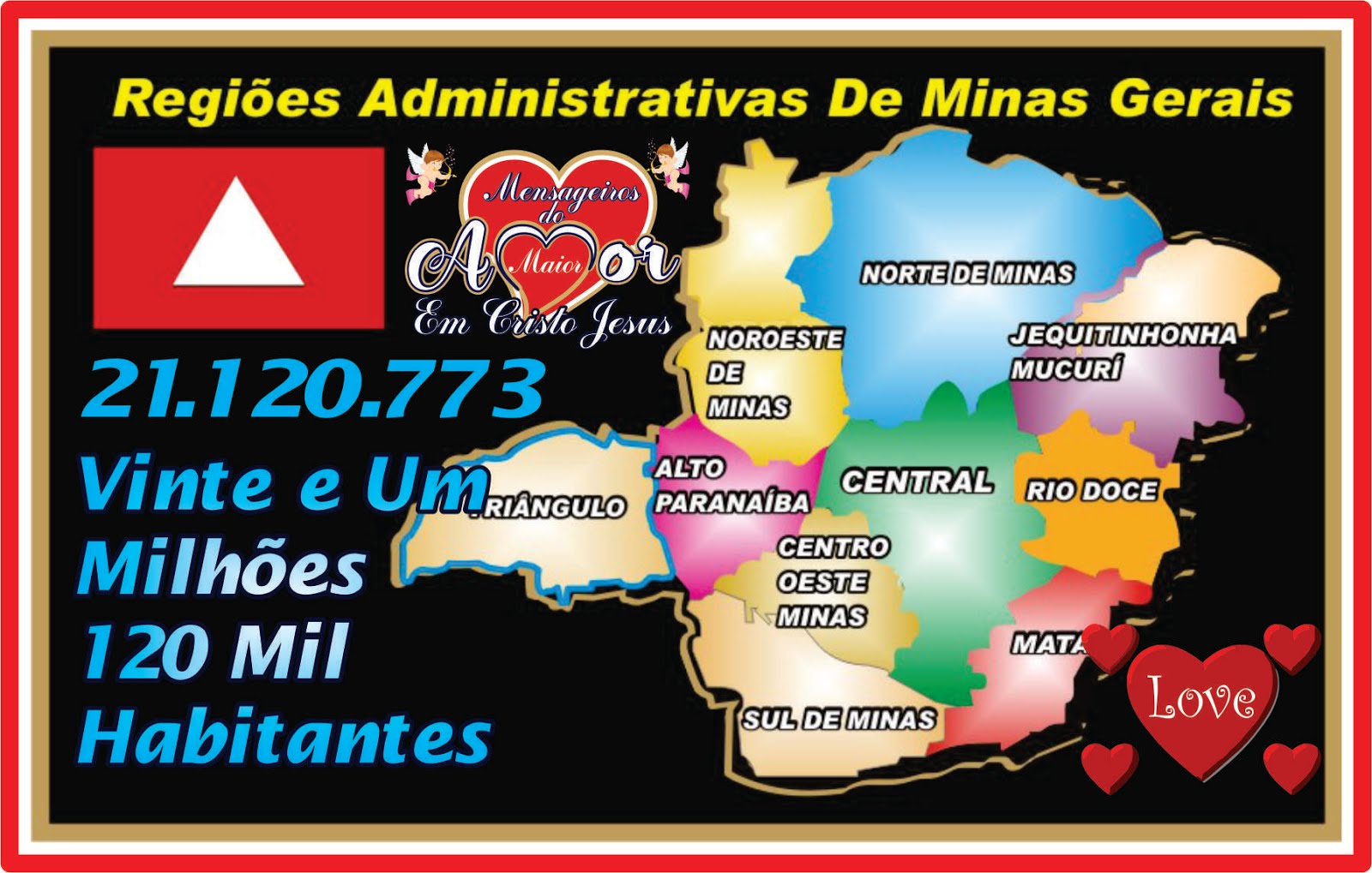 Regiões Administrativas do Estado de Minas Gerais