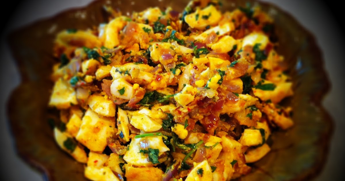 Suj's Kitchen: BOILED EGG BHURJI