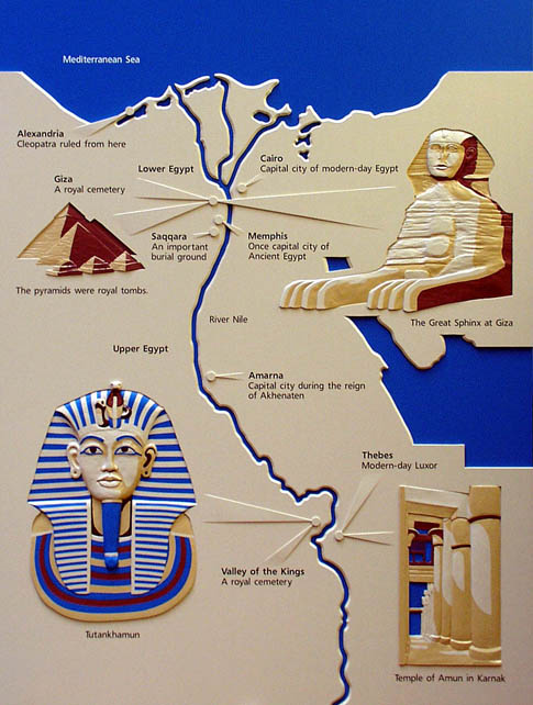 Ancient Egypt Maps