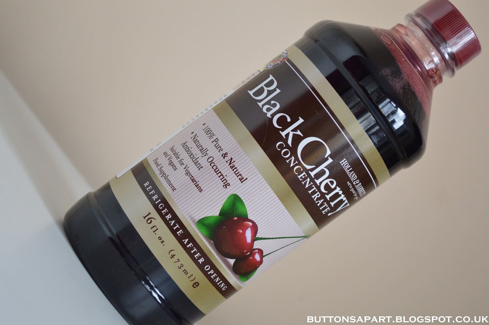 Buttons Apart holland & barrett black cherry concentrate review