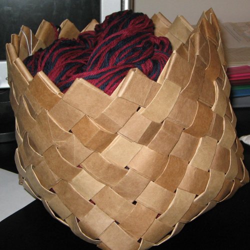 Paper Bag Basket