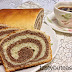 Hungarian sweet cacao swirl bread