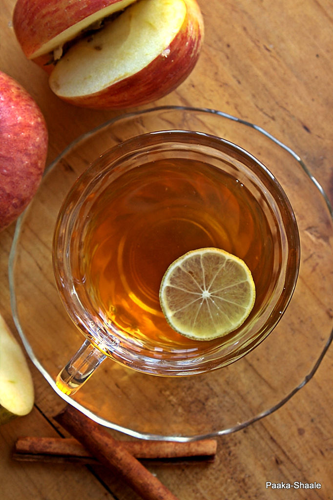 PaakaShaale Warm apple cider A perfect drink for a cold evening