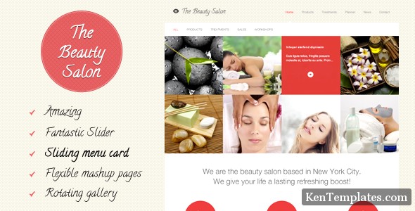 ThemeForest – The Beauty Salon WordPress Theme ThemeForest – The Beauty Salon WordPress Theme