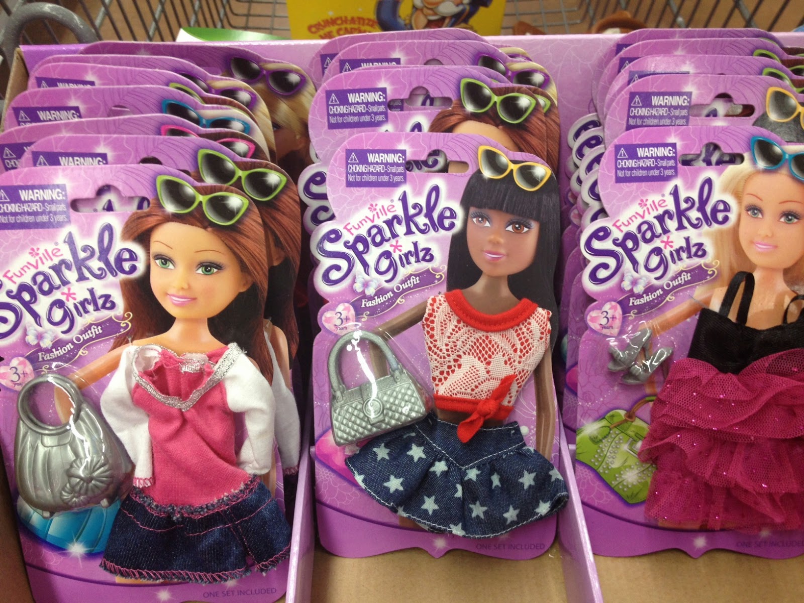 Dolllightful NEW Sparkle Girlz Fashions for Spring & Summer