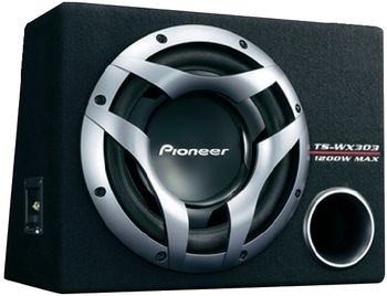 car subwoofer in house