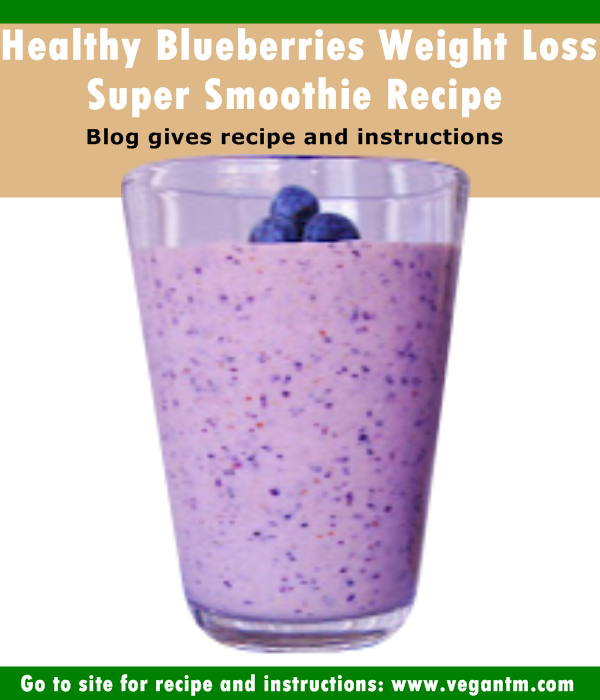 Healthy Blueberries Recipe