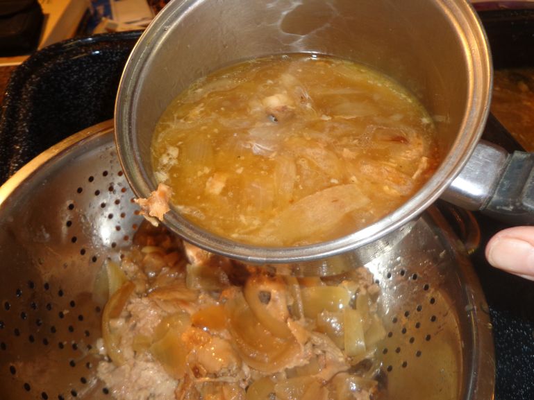 Frugal Living on the Watkins Ranch Canning Turkey (or Chicken) broth