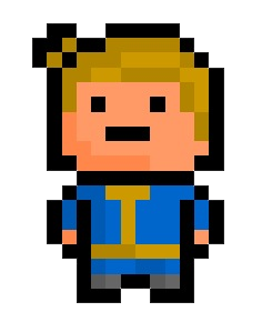 minecraft fallout pixel art templates minecraft pixel pixel character template