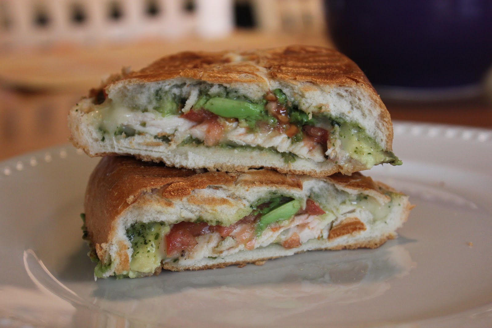 EAt iT uP Chicken, Avocado and Pesto Panini