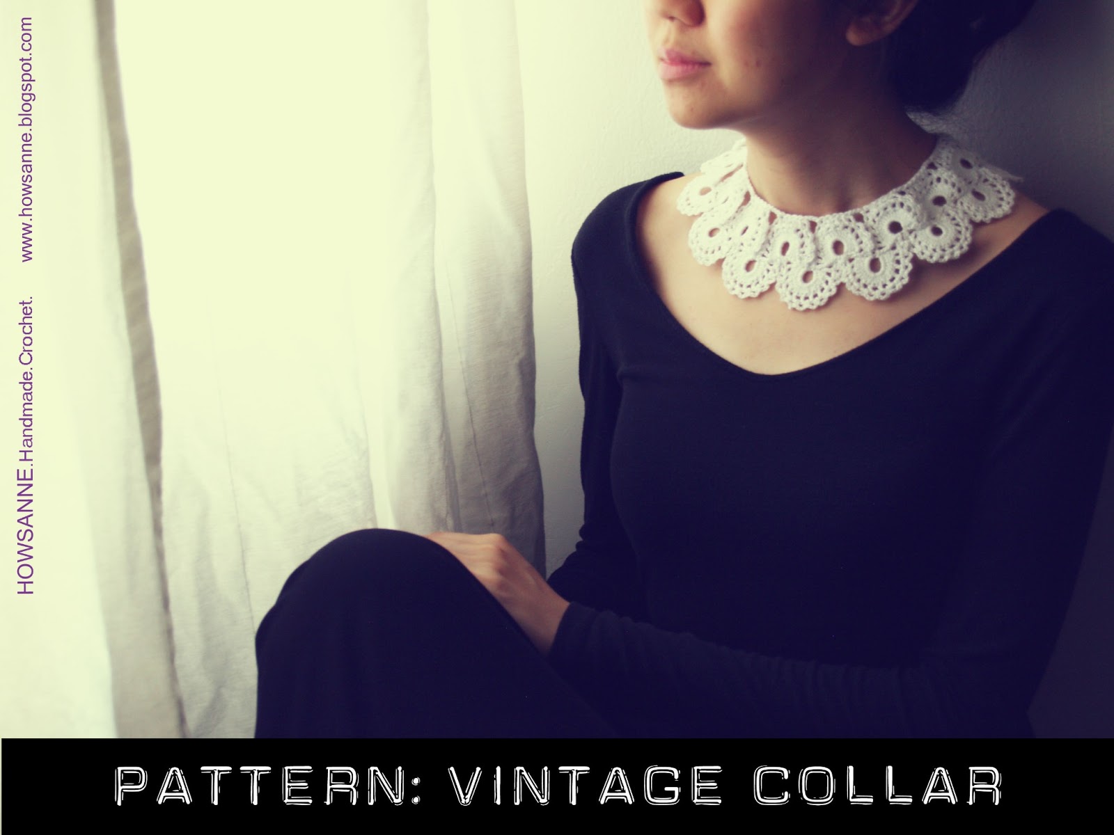 Howsanne Handmade Crochet Crochet Pattern Vintage Collar