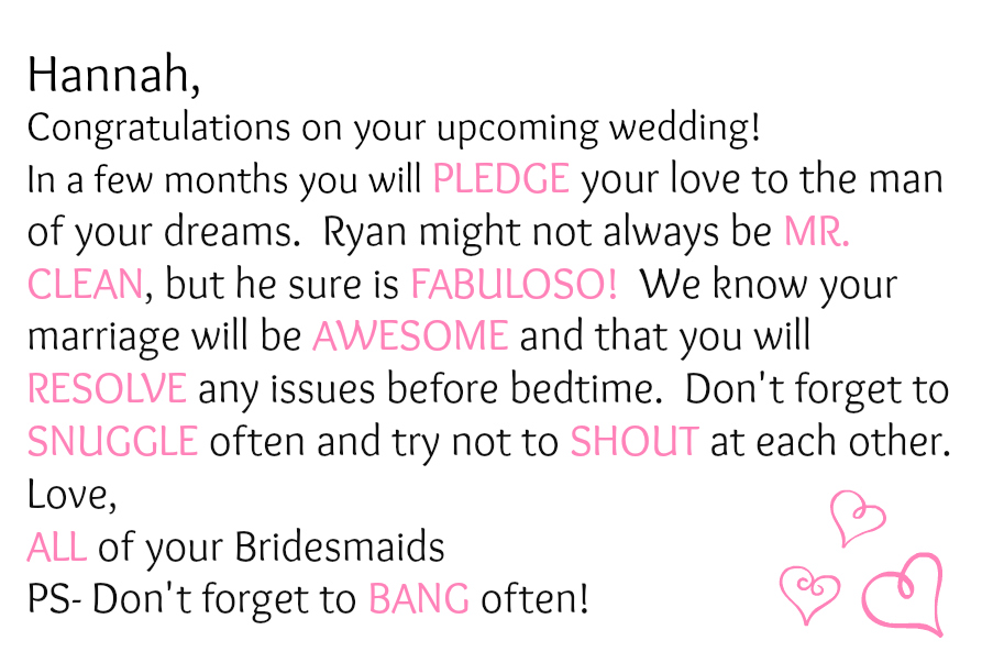 Cleaning Supplies Cleaning Supplies Poem For Bridal Shower