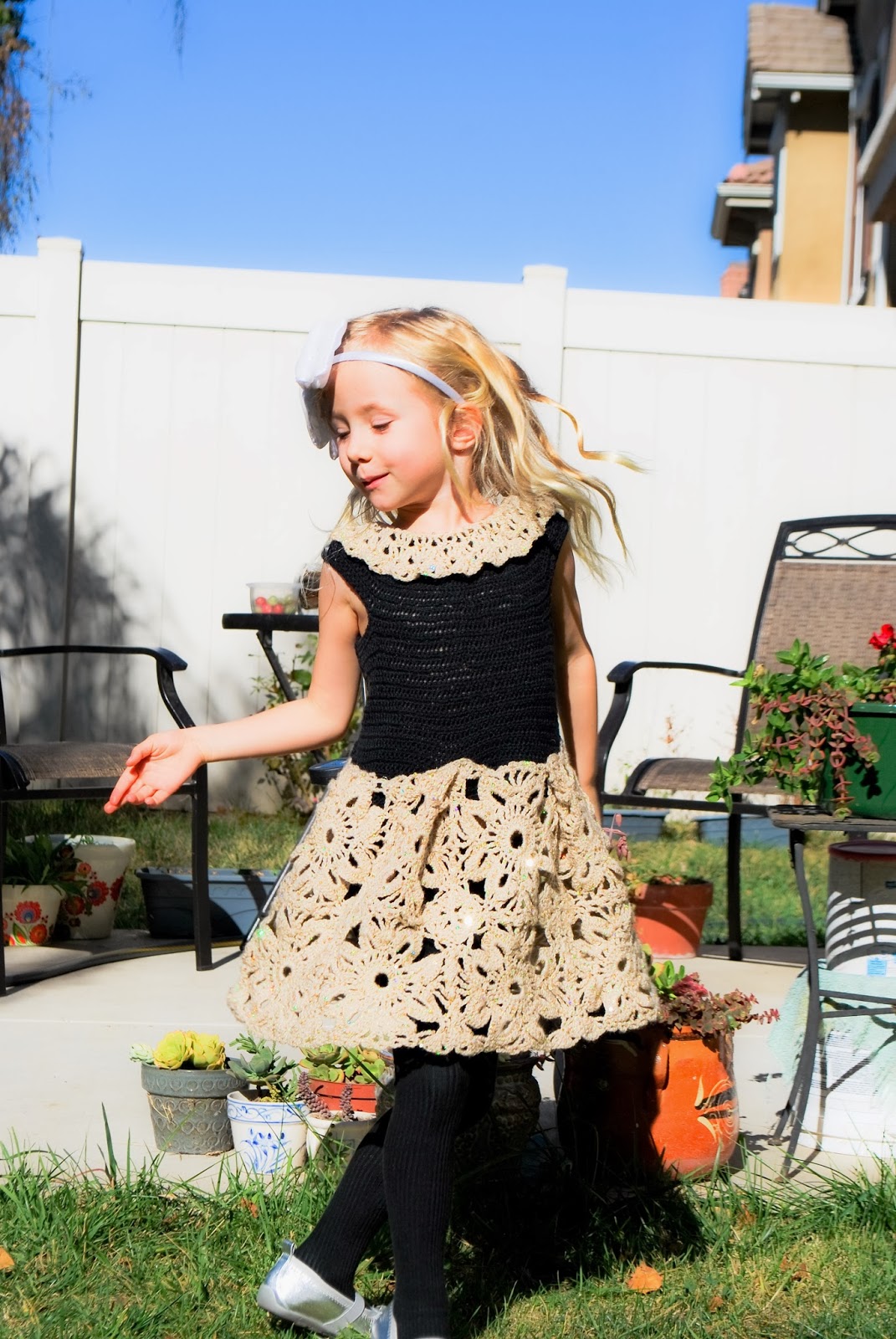 Mayas Wonderland: Crochet dress for girls - granny ...